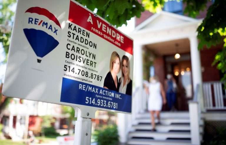 Las ventas de viviendas en Canadá disminuyen en el mes pero los precios suben
