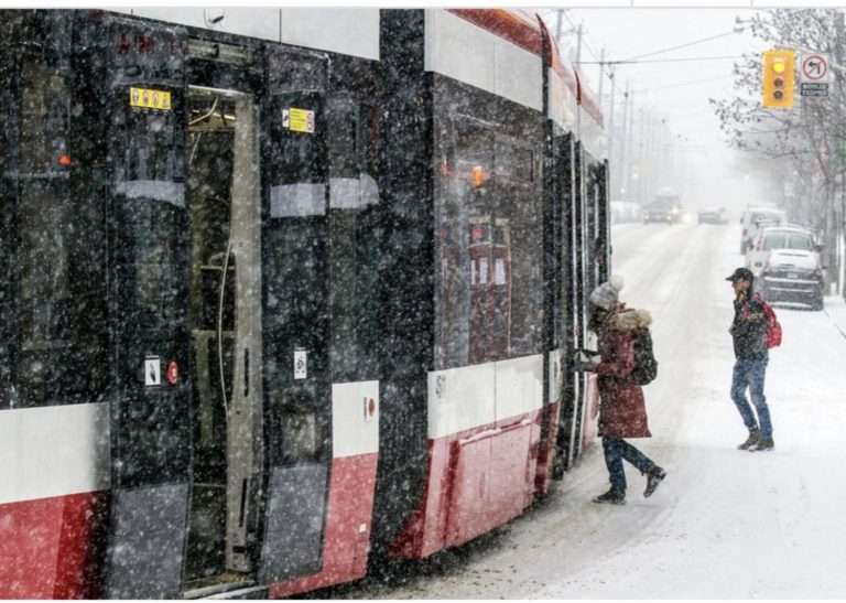 Aviso de clima invernal para Toronto, Peel, Halton y Hamilton