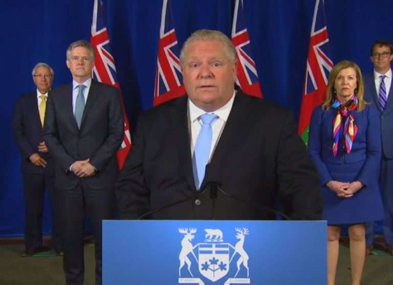 Ontario entrará en encerramiento total durante 2 a 4 semanas a partir del 26 de diciembre